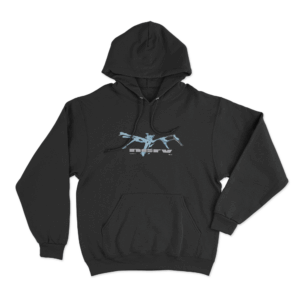 Nerv Unisex Hoodie Black