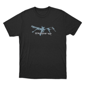 Nerv Unisex T Shirt Black