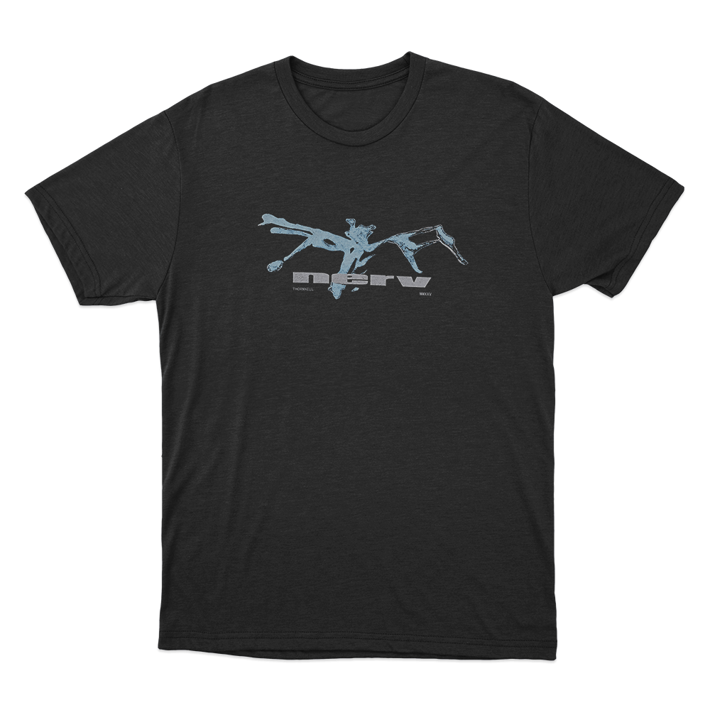 Nerv Unisex T Shirt Black Nerv Unisex T Shirt Black