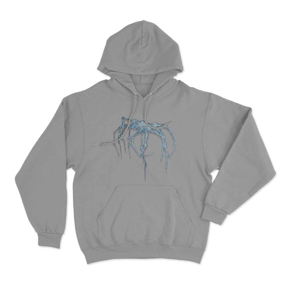 Spider Unisex Hoodie Grey Spider Unisex Hoodie Grey