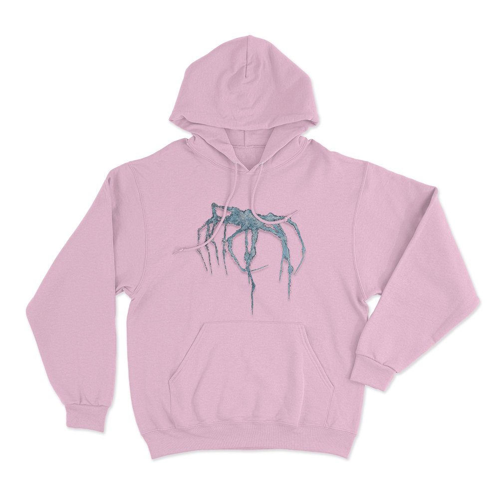 Spider Unisex Hoodie Pink Spider Unisex Hoodie Pink