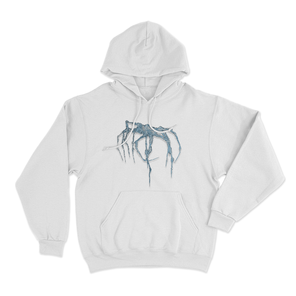 Spider Unisex Hoodie White Spider Unisex Hoodie White