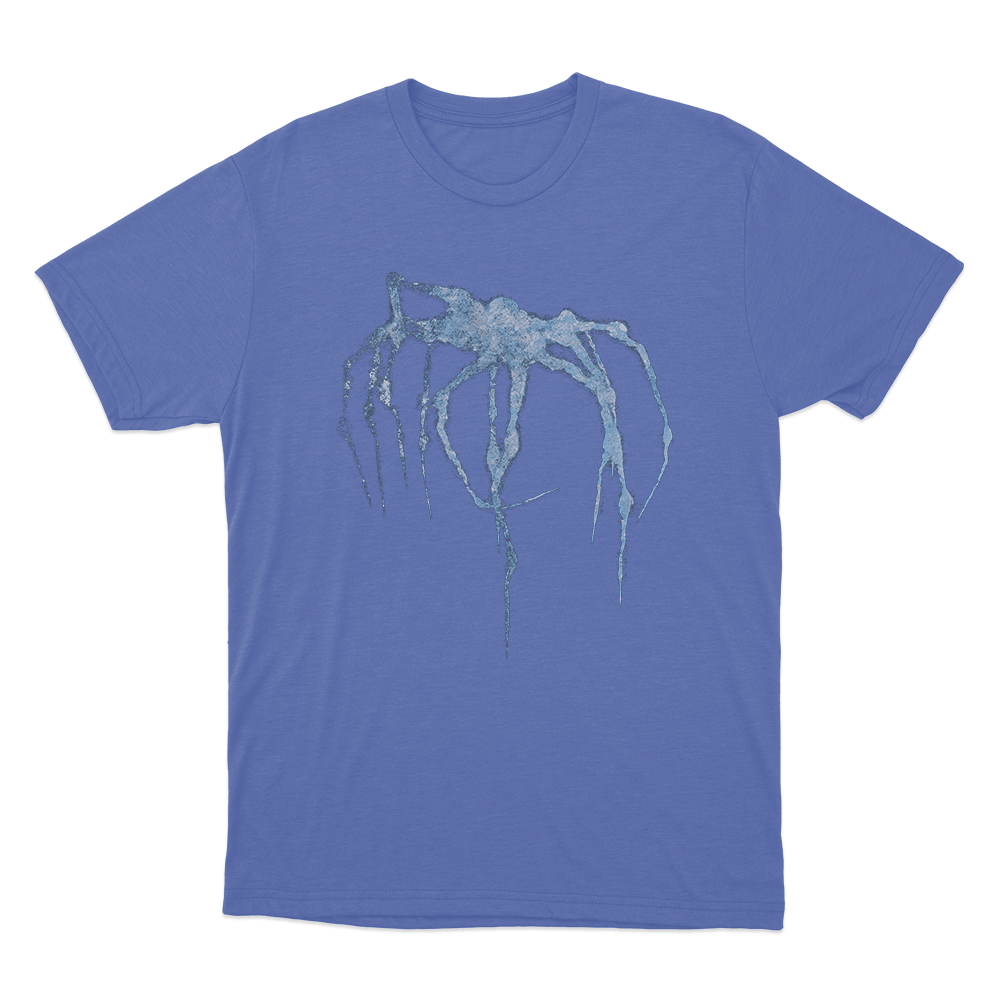 Spider Unisex T Shirt Blue Spider Unisex T Shirt Blue