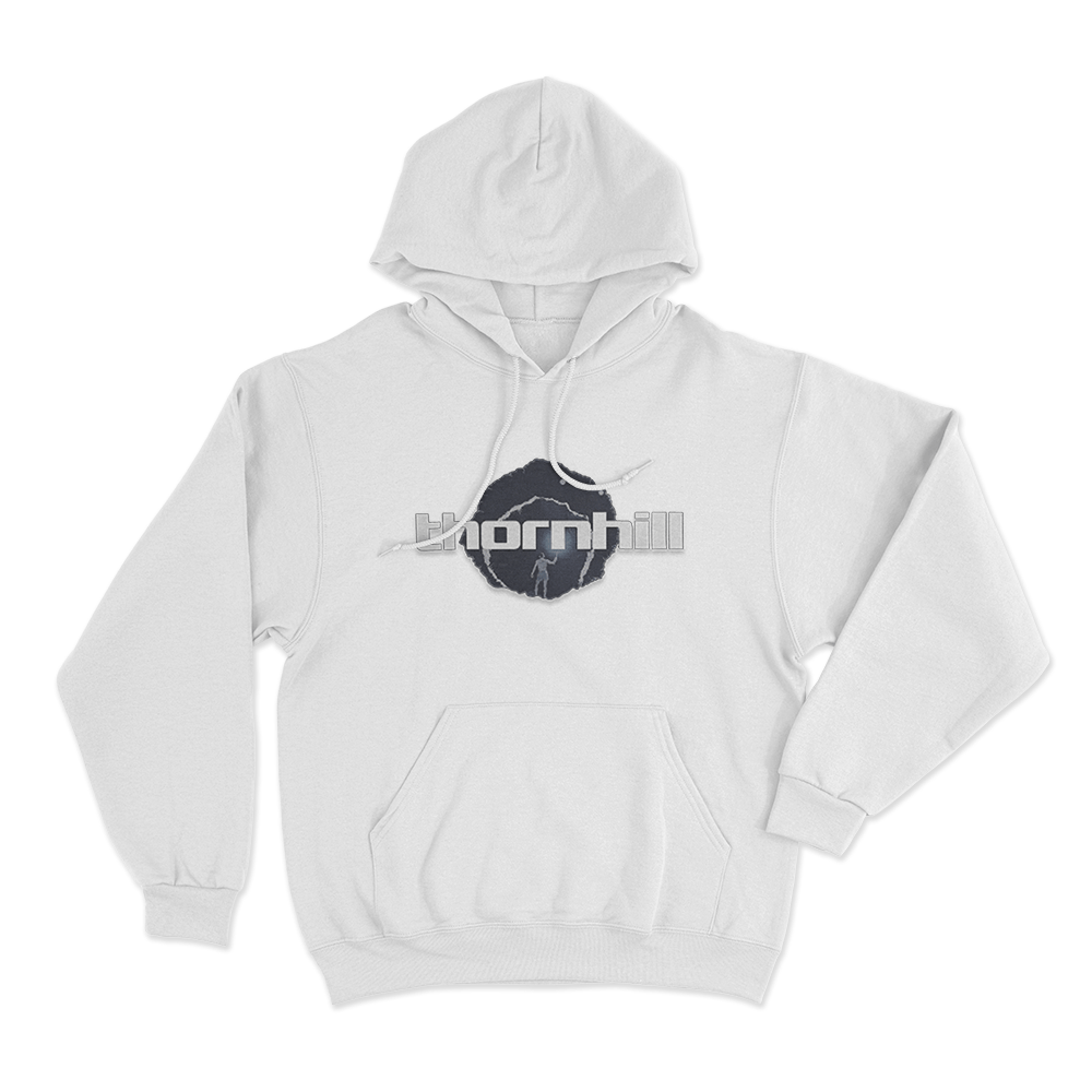 The Dark Pool Unisex Hoodie White The Dark Pool Unisex Hoodie White