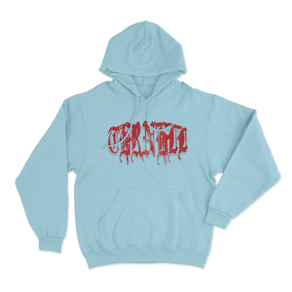Thornhill Graffiti Logo Unisex Hoodie Sky Blue Thornhill Graffiti Logo Unisex Hoodie Sky Blue