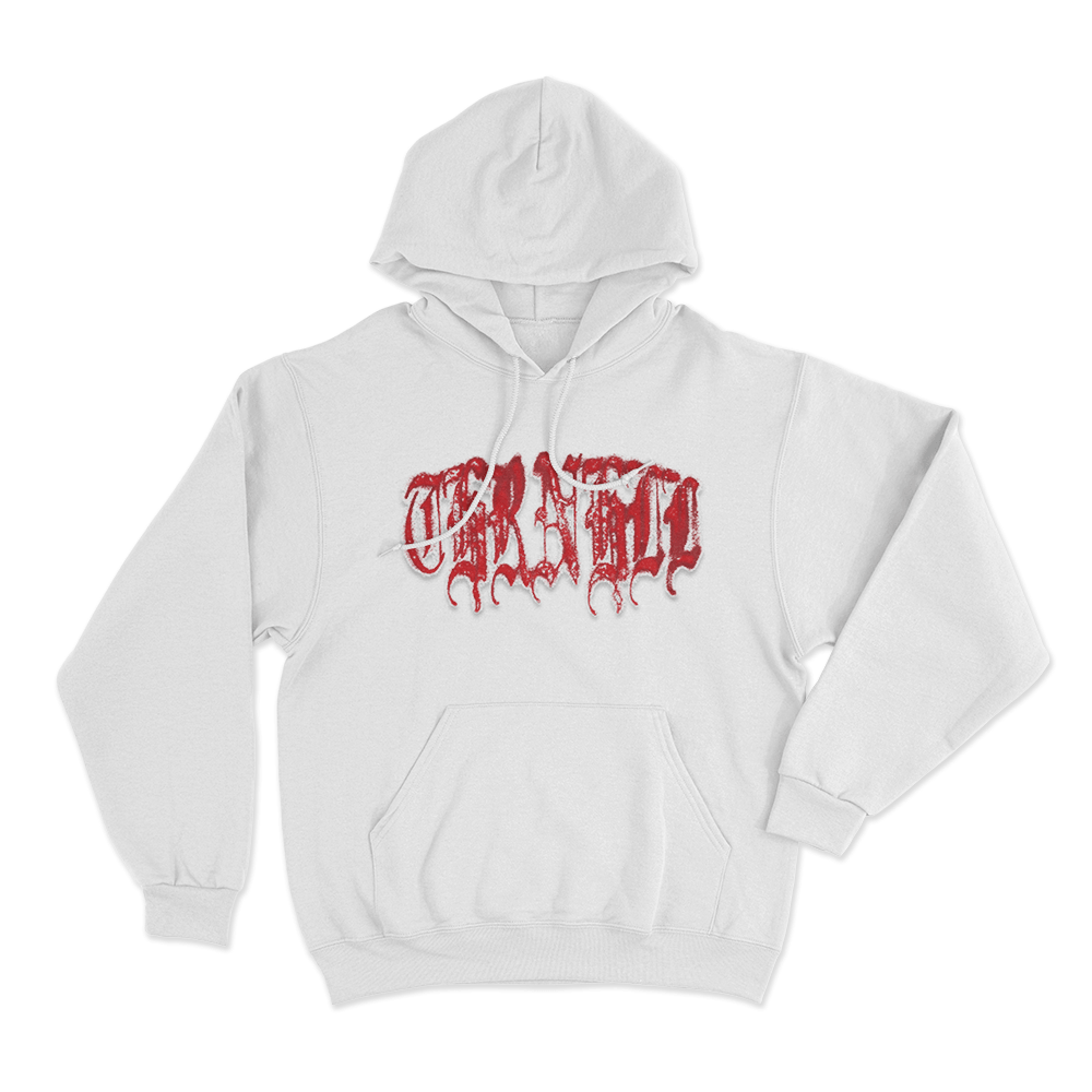 Thornhill Graffiti Logo Unisex Hoodie White Thornhill Graffiti Logo Unisex Hoodie White