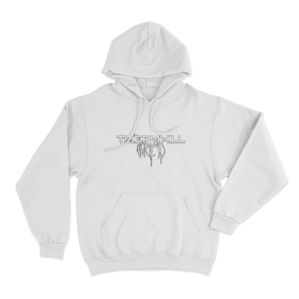 Thornhill Spider Logo Unisex Hoodie White Thornhill Spider Logo Unisex Hoodie White